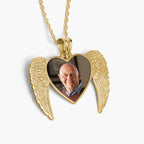 Angel Heart Picture Pendant
