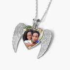 Angel Heart Picture Pendant
