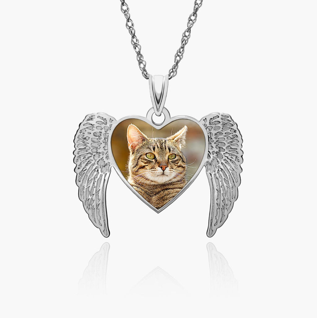 Angel Heart Picture Pendant