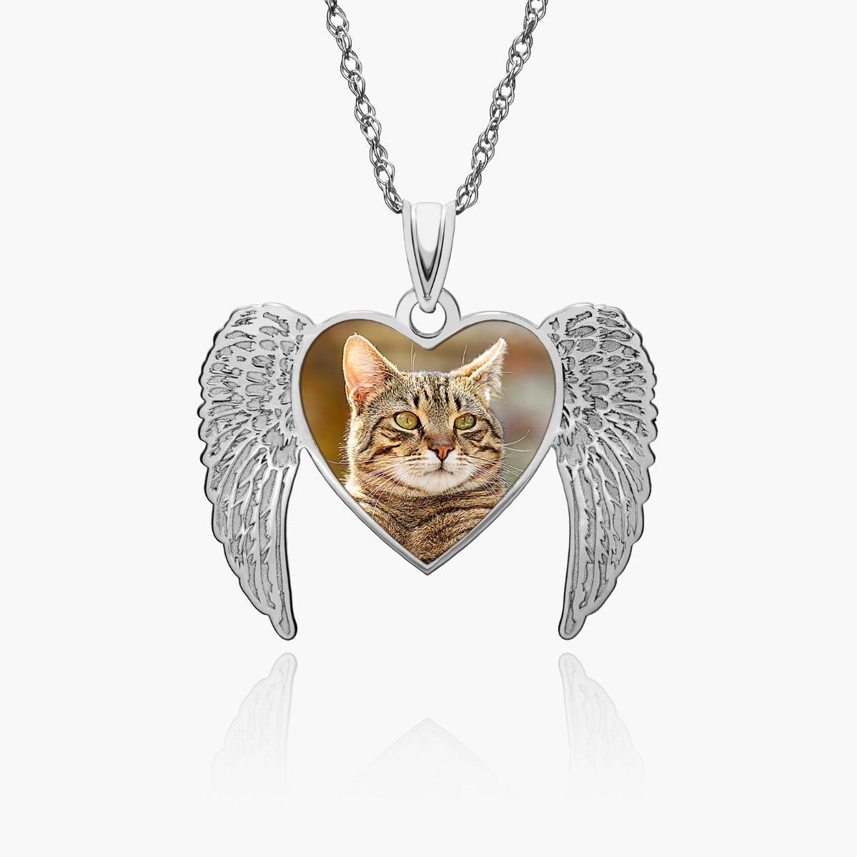 Angel Heart Picture Pendant