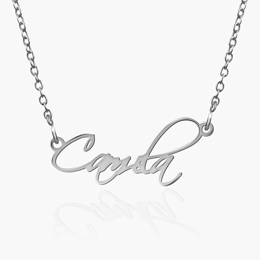 Dainty Script Name Necklace