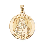 Saint Rafqa Round Religious Medal