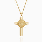 Personalized Firefighter Fire Badge Cross