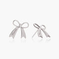 Personalized Name Bow Earrings