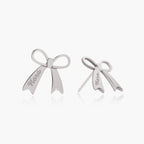 Personalized Name Bow Earrings