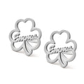 Shamrock Name Earrings