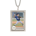 Trading Sports Card Photo Pendant
