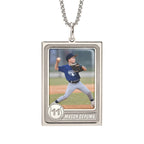 Trading Sports Card Photo Pendant