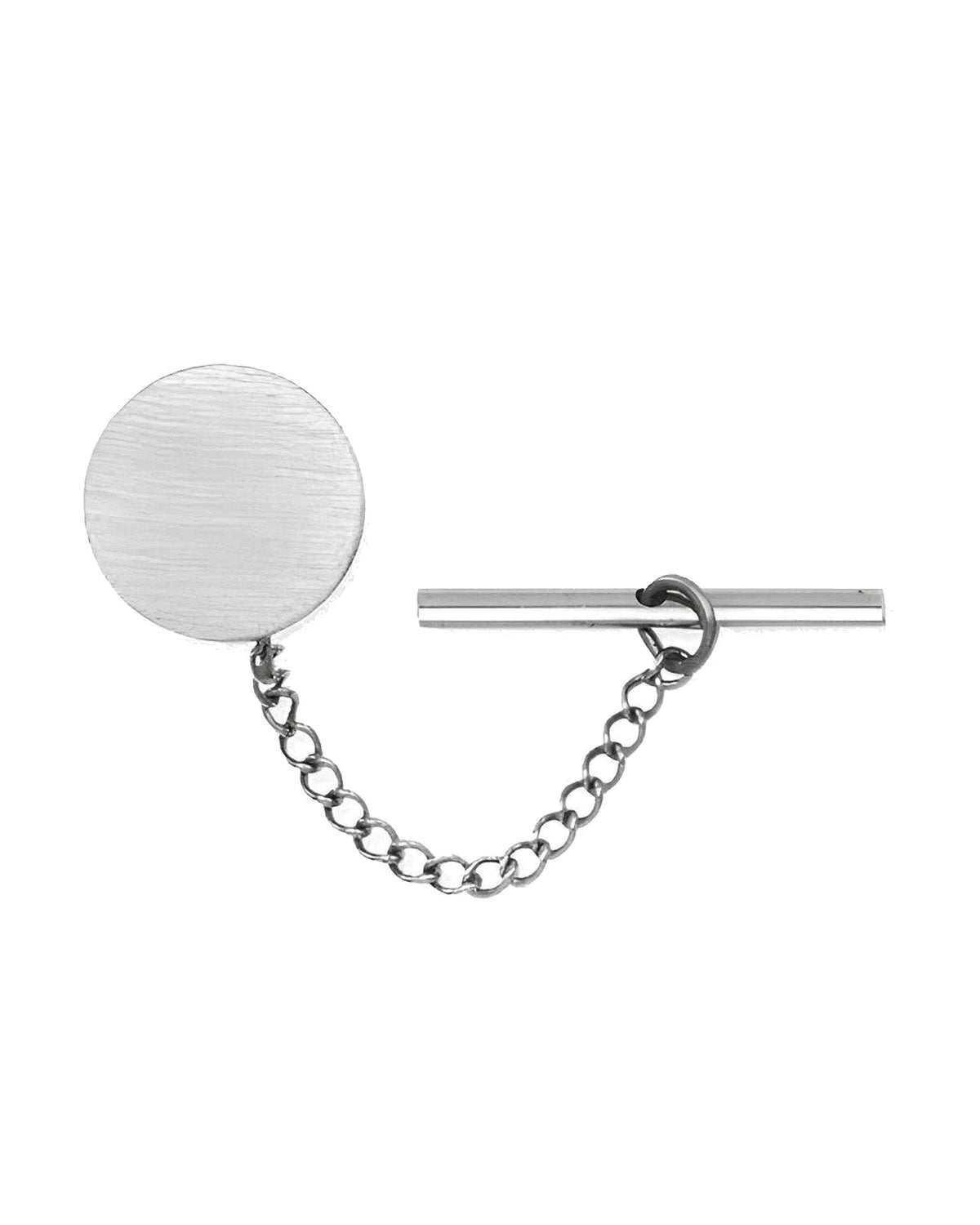 Engravable Round Tie Tack