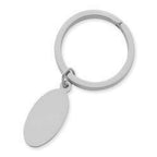 Engravable Oval Key Chain