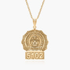 Personalized Detective Badge with Your Number & Department