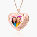 Heart Pendant With Always In My Heart Etched