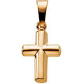 14K Yellow Gold Cross Pendant