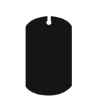 Officially Licensed Reversible US Army Photo Engraved Dog Tag