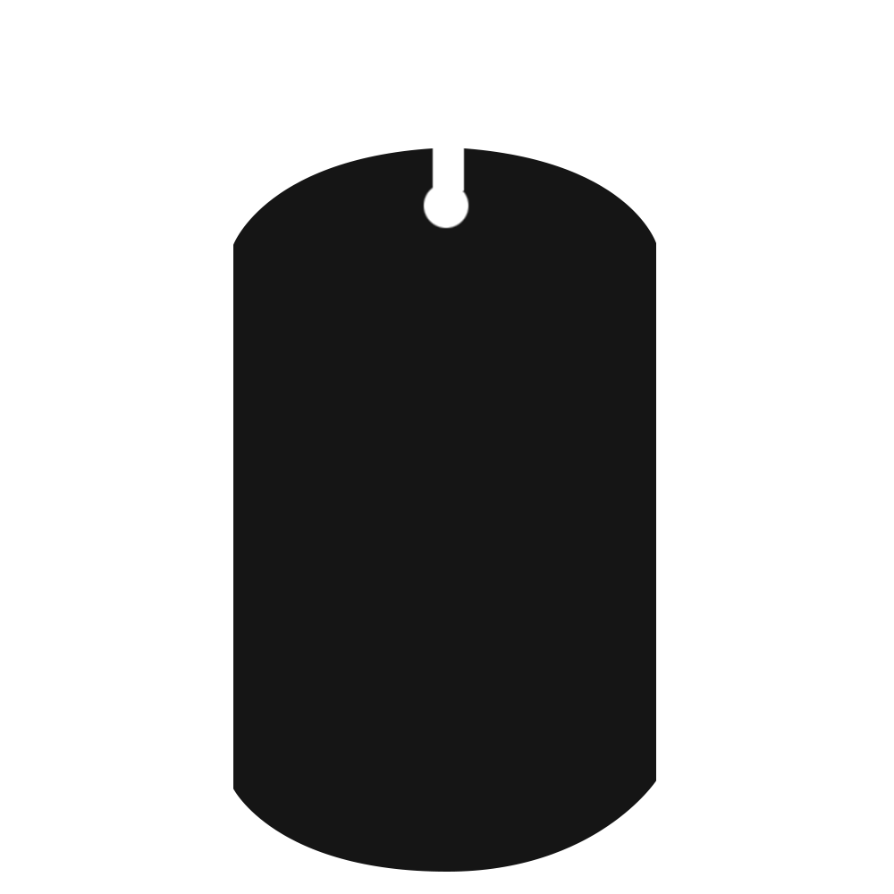 Officially Licensed Reversible US Army Photo Engraved Dog Tag
