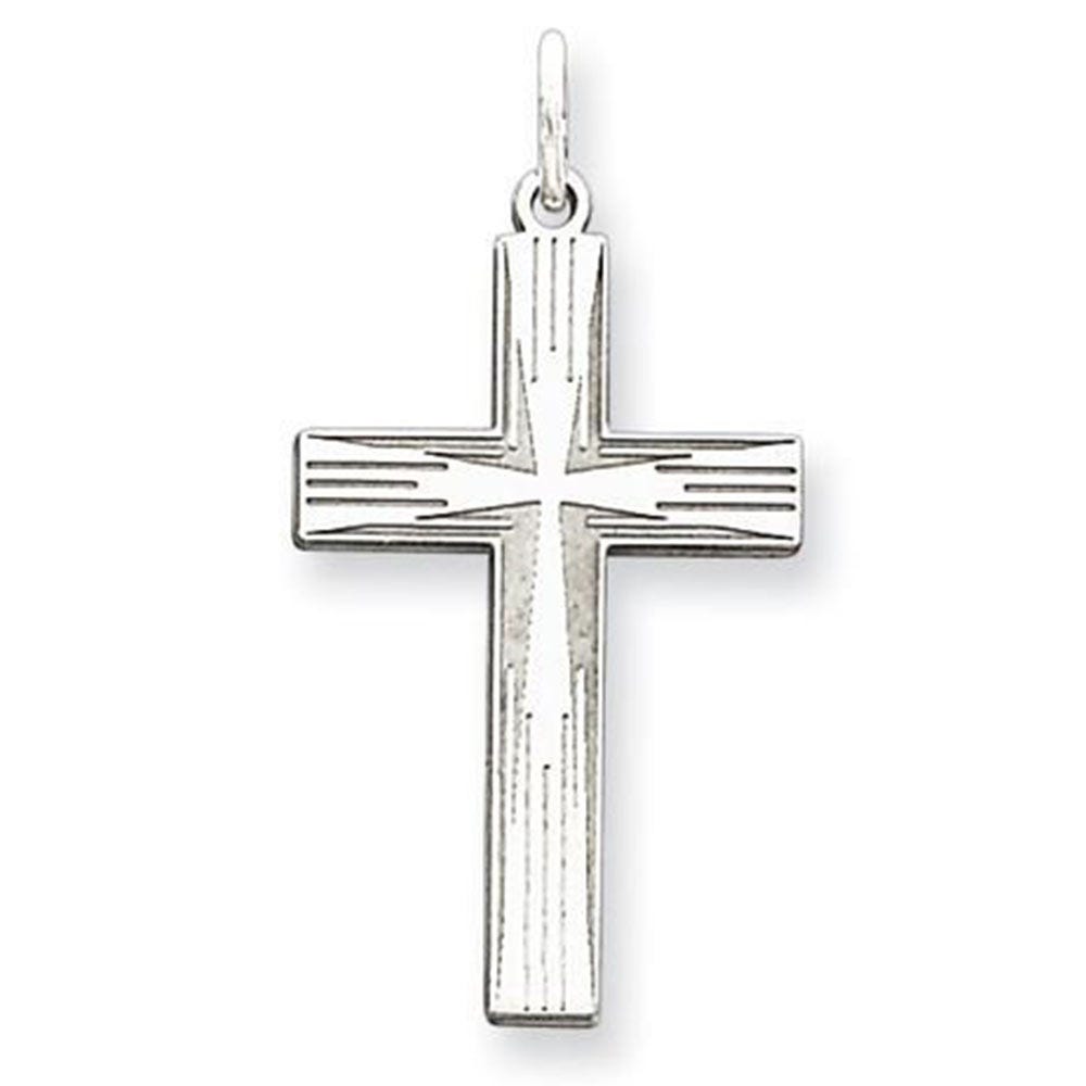 Laser-Cut Cross Pendant