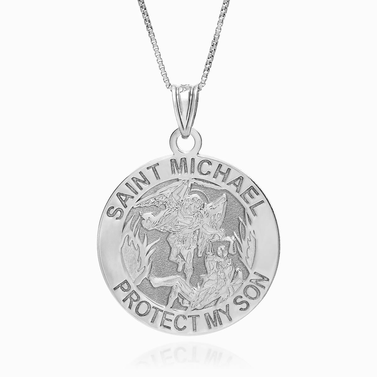 Saint Michael - Protect My Son - Religious Medal