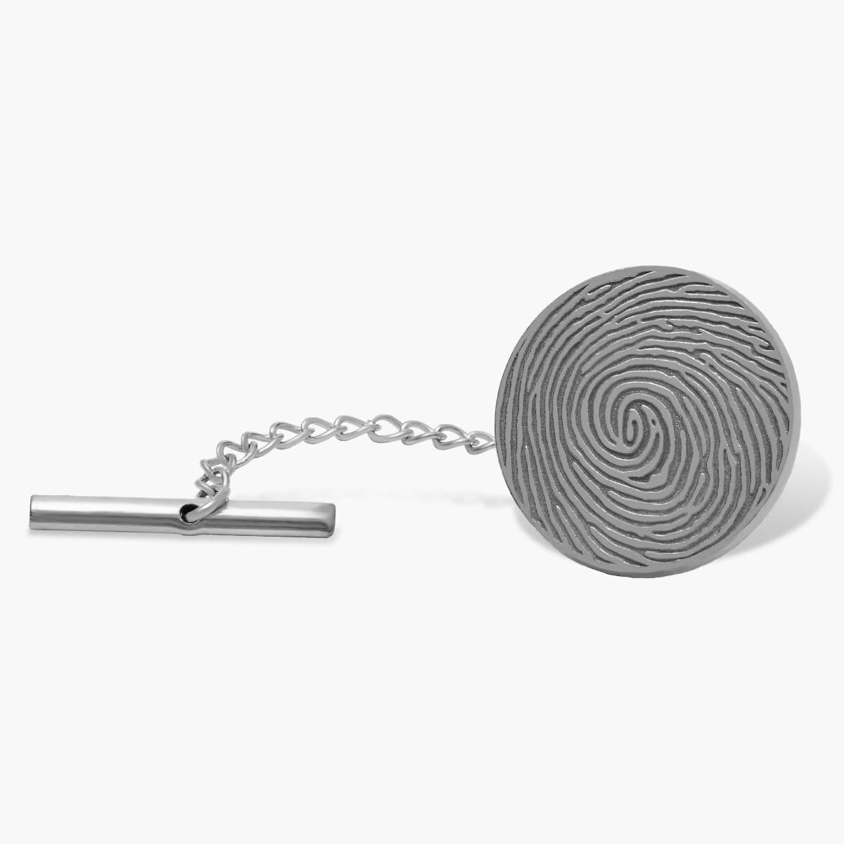 Custom Fingerprint Tie Tac