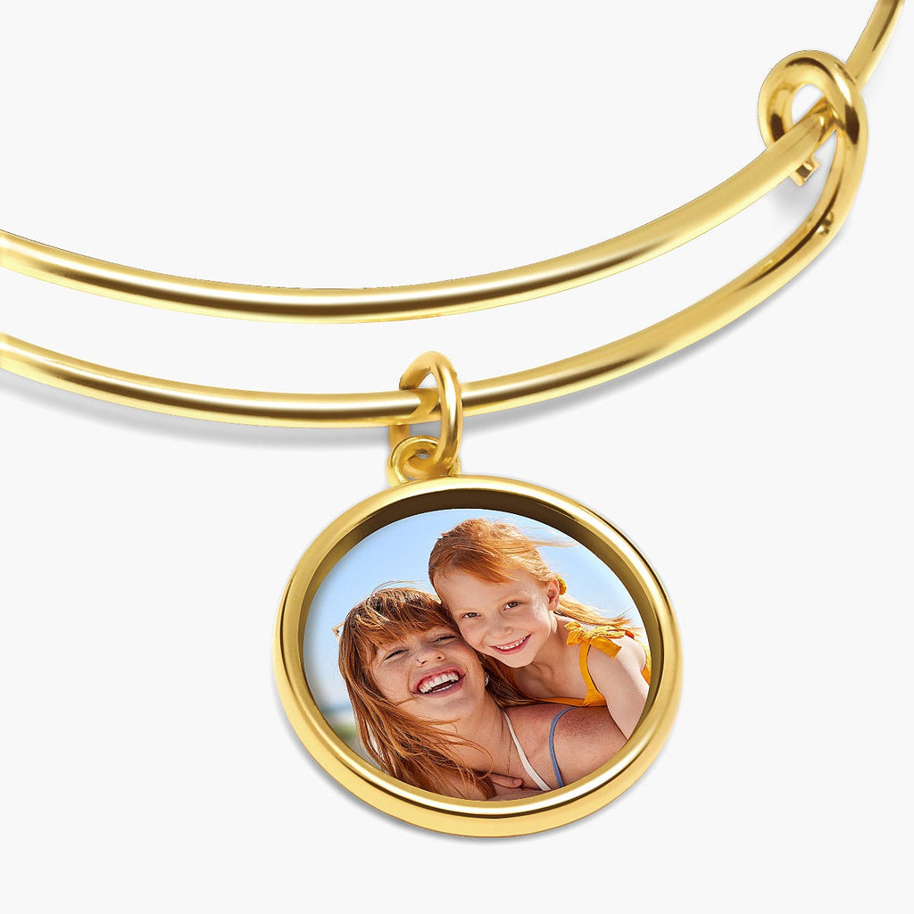 Expandable Photo Charm Bracelet