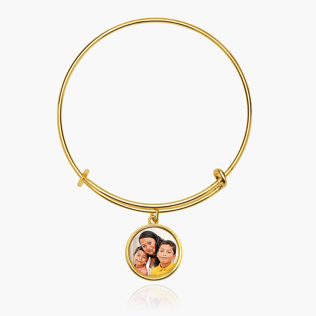 Expandable Photo Charm Bracelet