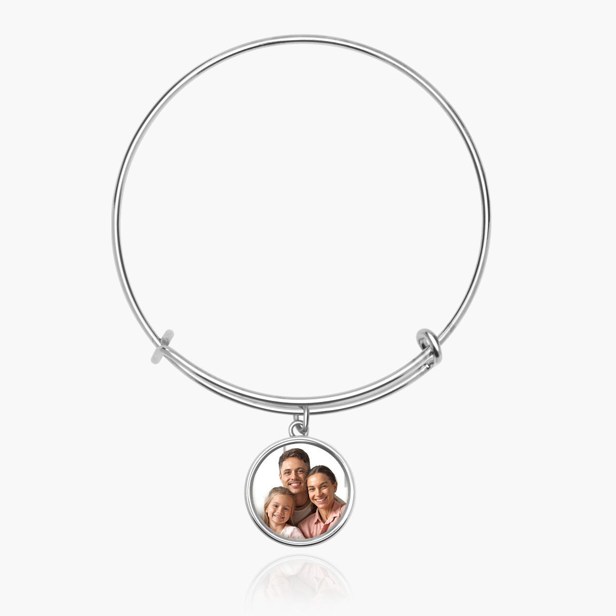 Expandable Photo Charm Bracelet