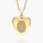 Fingerprint Heart Locket