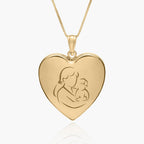 Build Your Own 2-Photo Mom Heart Locket
