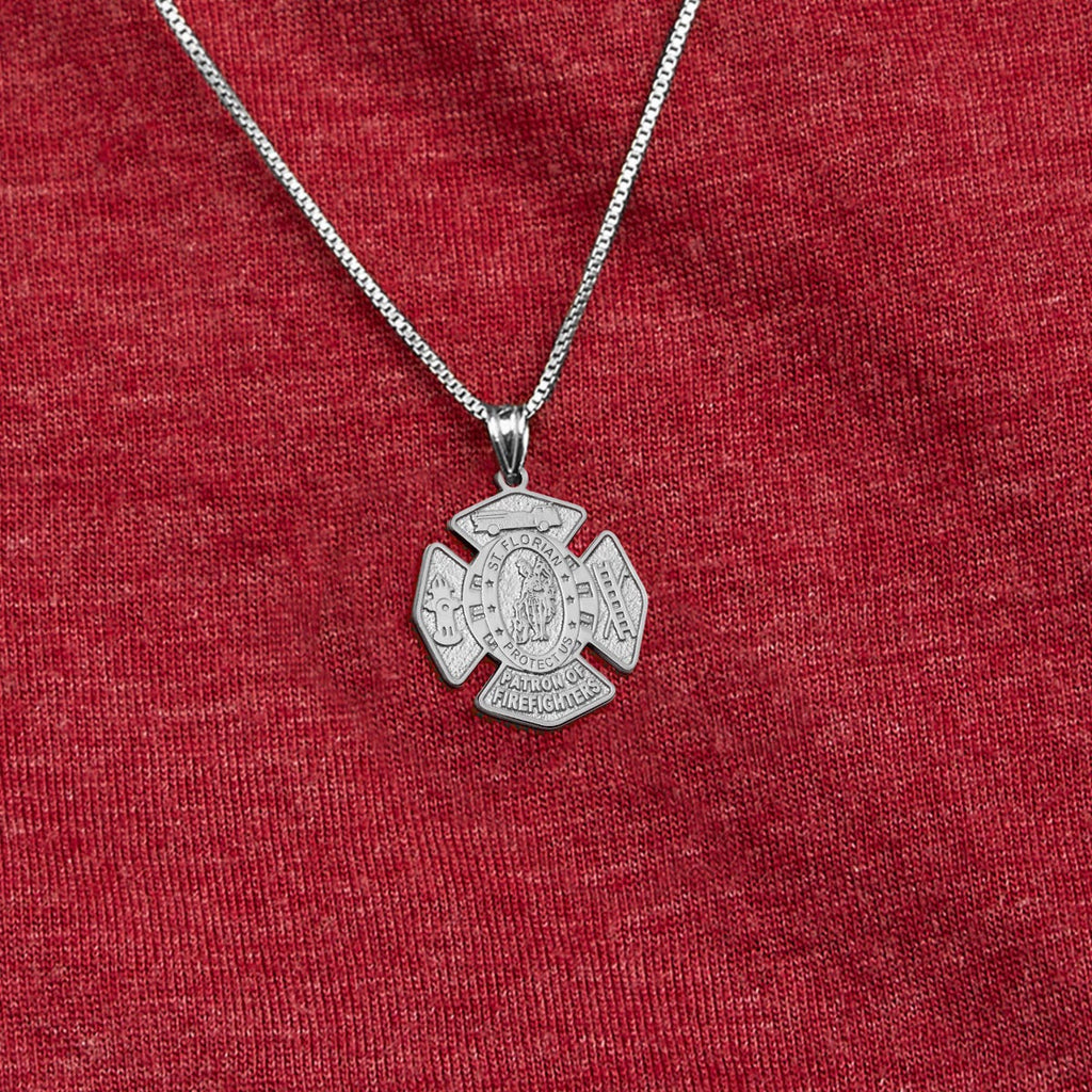 Saint Florian Firefighter Badge Medal