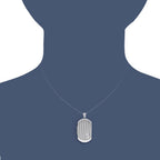 Dog Paw Print Dogtag Locket
