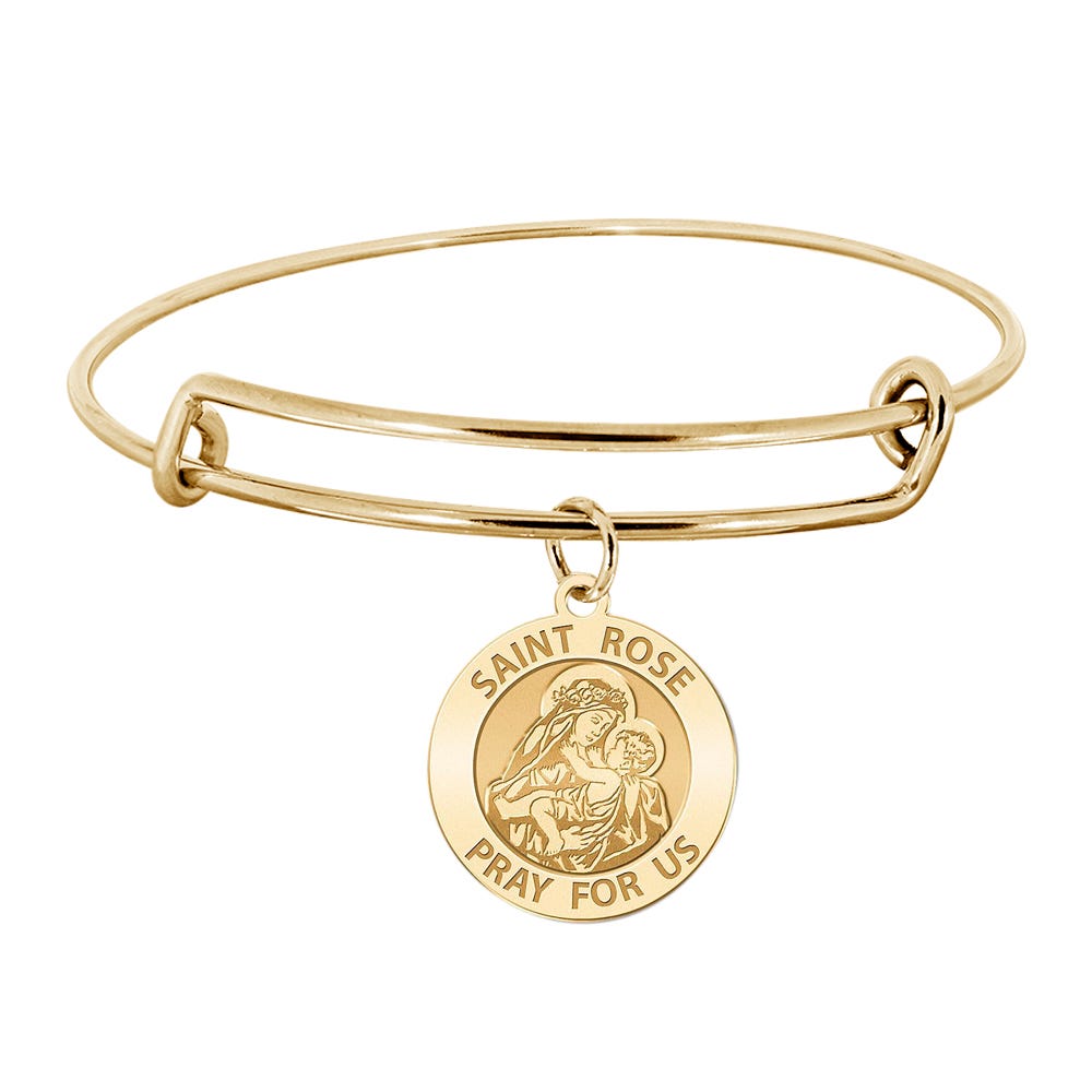 Saint Rose Of Lima Expandable Bracelet