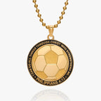 " Through Christ Who Strengthens Me" Soccer Charm or Pendant