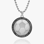 " Through Christ Who Strengthens Me" Soccer Charm or Pendant