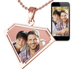Super Guy/Gal Style Pendant — verified rose metal product photograph