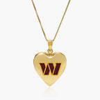 Original PicturesOnGold licensed NFL heart locket photograph