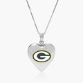 Original PicturesOnGold licensed NFL heart locket photograph