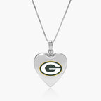 Original PicturesOnGold licensed NFL heart locket photograph