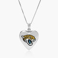Original PicturesOnGold licensed NFL heart locket photograph