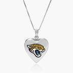 Original PicturesOnGold licensed NFL heart locket photograph