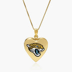 Original PicturesOnGold licensed NFL heart locket photograph