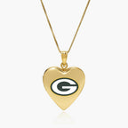 Original PicturesOnGold licensed NFL heart locket photograph