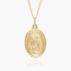 Saint Christopher Oval Religious Medal