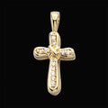 Cross Pendant With Diamond