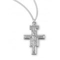 San Damiano Gold Over Sterling Silver Pendant