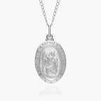 Saint Christopher Oval Religious Medal