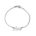 Personalized Script Name Bracelet - Adjustable Size
