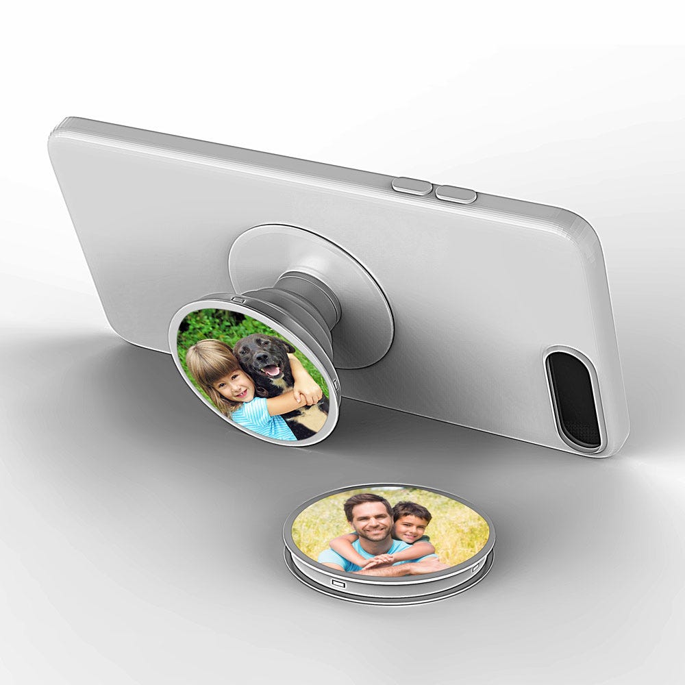 Personalized Phone Grip and Stand