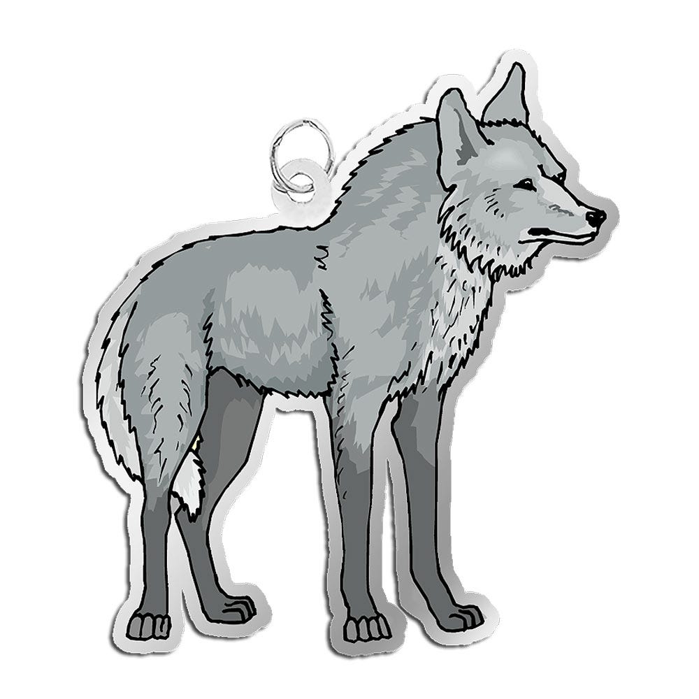Wolf Charm