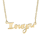 Personalized Sterling Silver Handwriting Necklace