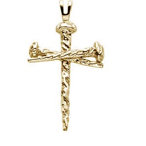 Nail Cross Pendant