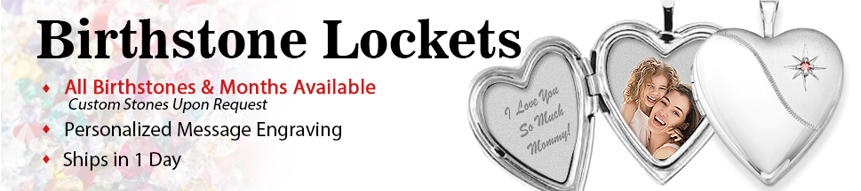 Birthstone Lockets